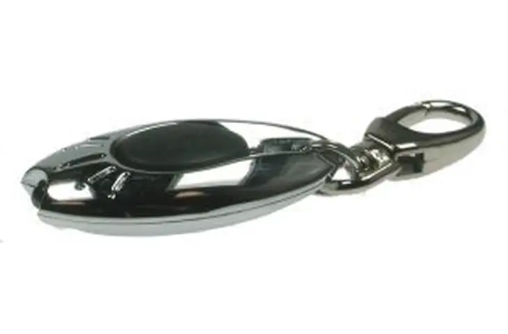 Energizer Silver Star Beam Metal Keychain Flashlight